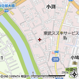 埼玉県春日部市小渕1511周辺の地図