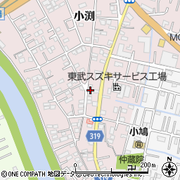 埼玉県春日部市小渕1444周辺の地図