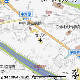 セリア茅野店周辺の地図