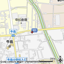 埼玉県春日部市牛島999周辺の地図