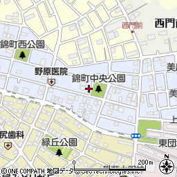 埼玉県上尾市錦町7-15周辺の地図