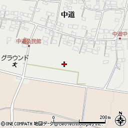 長野県茅野市泉野中道周辺の地図