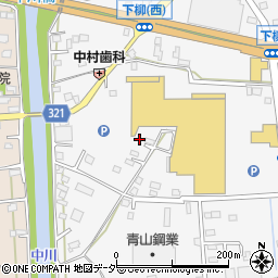 埼玉県春日部市下柳818周辺の地図