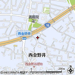 埼玉県春日部市西金野井1082周辺の地図