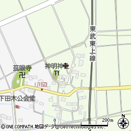 埼玉県東松山市毛塚348-2周辺の地図