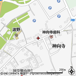 茨城県鹿嶋市神向寺86周辺の地図