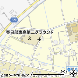 埼玉県春日部市樋籠96周辺の地図