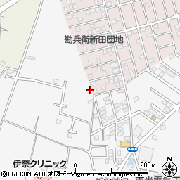 茨城県つくばみらい市板橋2838周辺の地図