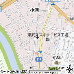 埼玉県春日部市小渕1442周辺の地図