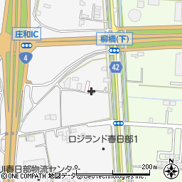 埼玉県春日部市下柳232周辺の地図