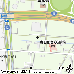 埼玉県春日部市金崎980周辺の地図