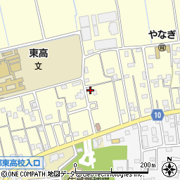 埼玉県春日部市樋籠446周辺の地図