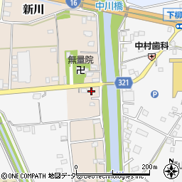 埼玉県春日部市新川104周辺の地図