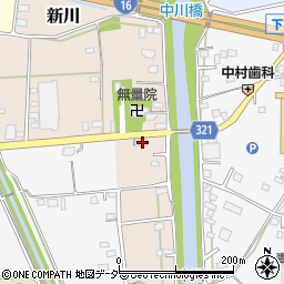 埼玉県春日部市新川103周辺の地図