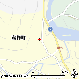 福井県福井市蔵作町9-38周辺の地図
