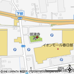 埼玉県春日部市下柳493周辺の地図