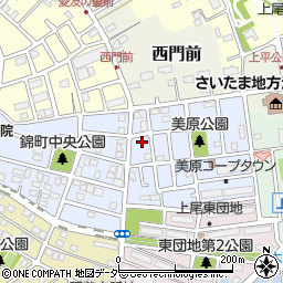 埼玉県上尾市錦町26-7周辺の地図