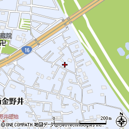 埼玉県春日部市西金野井1116周辺の地図