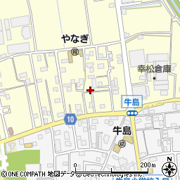 埼玉県春日部市樋籠618周辺の地図