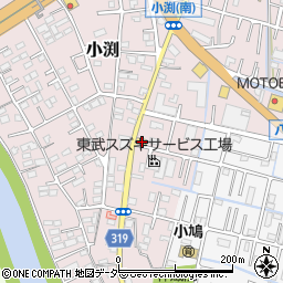 埼玉県春日部市小渕31周辺の地図