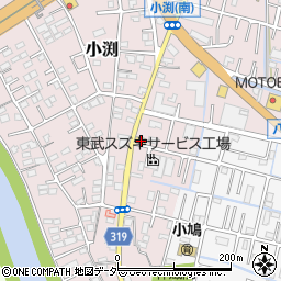 埼玉県春日部市小渕31周辺の地図