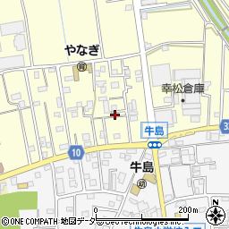 埼玉県春日部市樋籠609周辺の地図