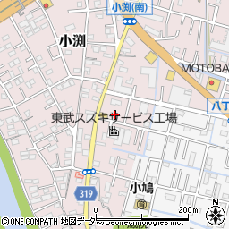 埼玉県春日部市小渕29-3周辺の地図