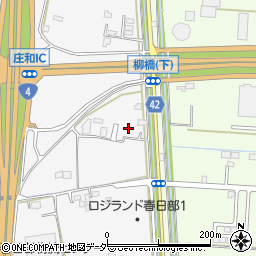 埼玉県春日部市下柳235周辺の地図