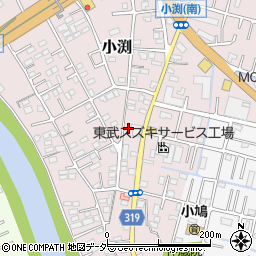 埼玉県春日部市小渕1441周辺の地図