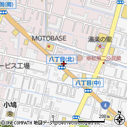 埼玉県春日部市小渕59周辺の地図