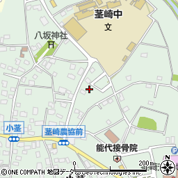 茨城県つくば市小茎395-7周辺の地図