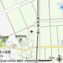 埼玉県東松山市毛塚316周辺の地図
