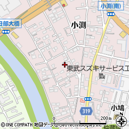 埼玉県春日部市小渕1508周辺の地図