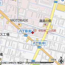 埼玉県春日部市小渕61周辺の地図
