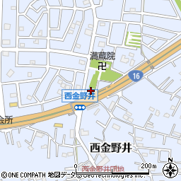 埼玉県春日部市西金野井1072周辺の地図