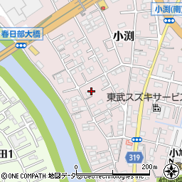 埼玉県春日部市小渕1506周辺の地図