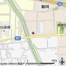 埼玉県春日部市新川155周辺の地図