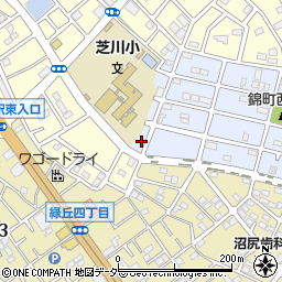 埼玉県上尾市錦町24周辺の地図