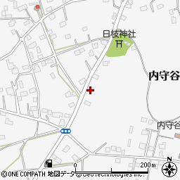 茨城県常総市内守谷町2795周辺の地図