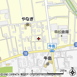 埼玉県春日部市樋籠612周辺の地図