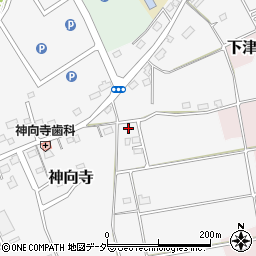 茨城県鹿嶋市神向寺254周辺の地図