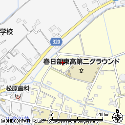 埼玉県春日部市樋籠60周辺の地図