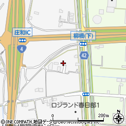 埼玉県春日部市下柳233周辺の地図