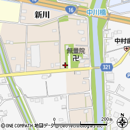 埼玉県春日部市新川129周辺の地図