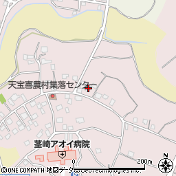 茨城県つくば市天宝喜501周辺の地図