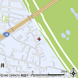 埼玉県春日部市西金野井1224周辺の地図