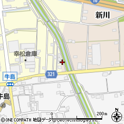 埼玉県春日部市樋籠167周辺の地図
