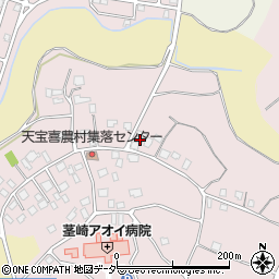茨城県つくば市天宝喜502周辺の地図