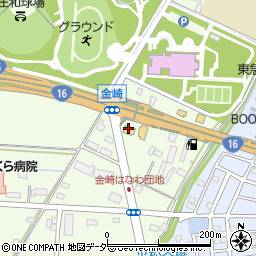 マクドナルド１６号庄和町店周辺の地図