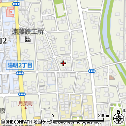 福井県大野市中挾2丁目1311周辺の地図